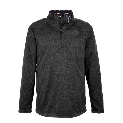 Lightweight Tech 1/4 Zip Pullover with Custom Collar